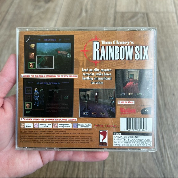 PlayStation Tom Clancy’s Rainbow Six video game disk - Picture 5 of 5
